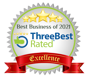 Best Business of 2021 - Three Best Rated Award of Excellence