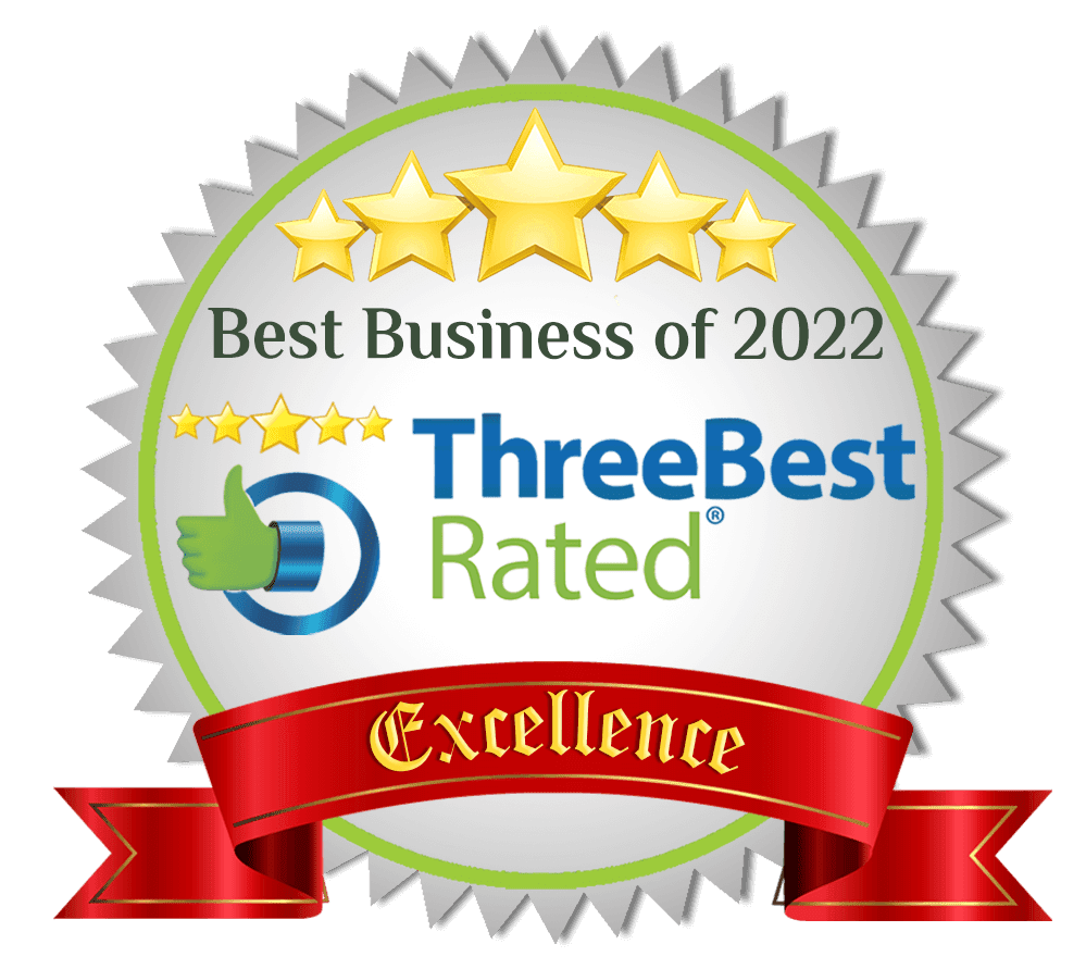Best Business of 2022 - Three Best Rated Award of Excellence